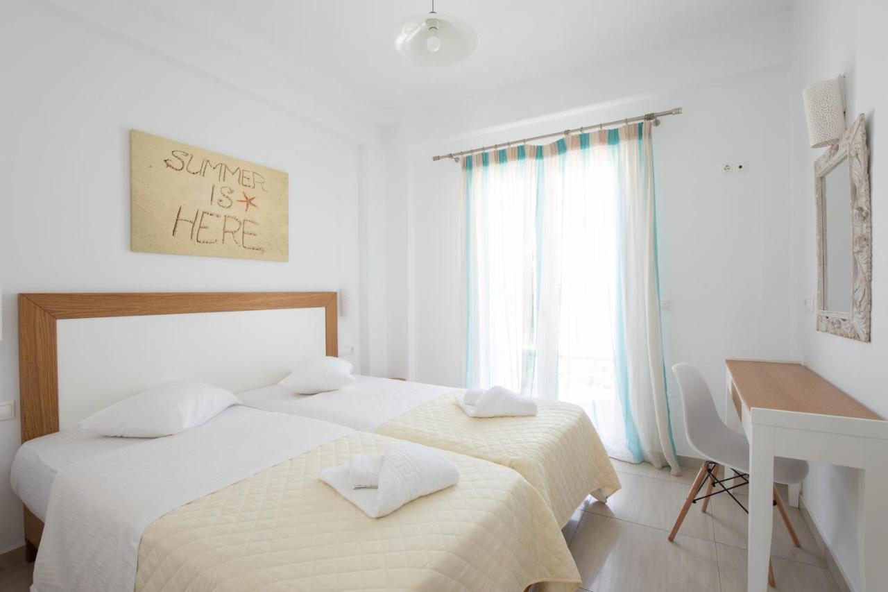 Eleftheria Hotel & Apartments Ornos  Dış mekan fotoğraf