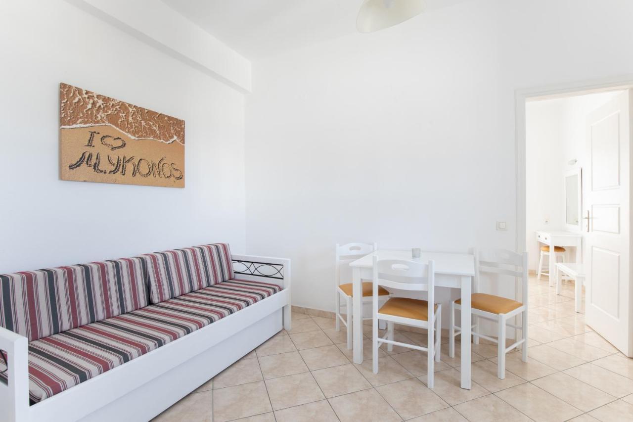 Eleftheria Hotel & Apartments Ornos  Dış mekan fotoğraf